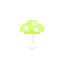 green mushroom