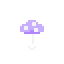 purple mushroom